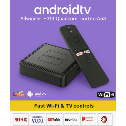 Android TV Box H313 Quadcore
