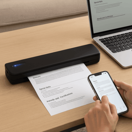 Bežični Prijenosni Printer A4 Formata