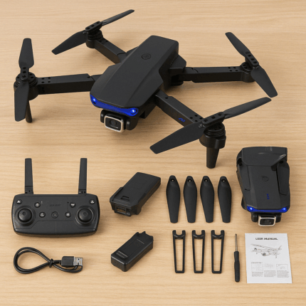 E98 FPV Real-Time Sklopivi Dron s Dvostrukom 4K Kamerom