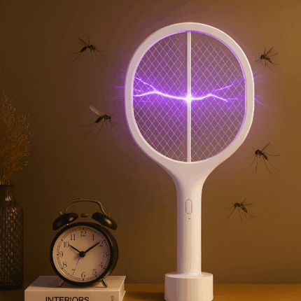Lampa i Električni Reket za Komarce