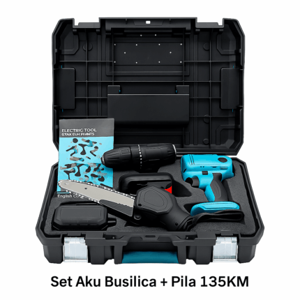 Set Aku Bušilica + Lančana Pila