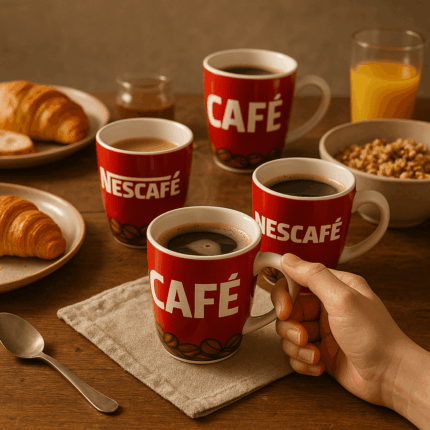 Set od 6 CAFE šalica