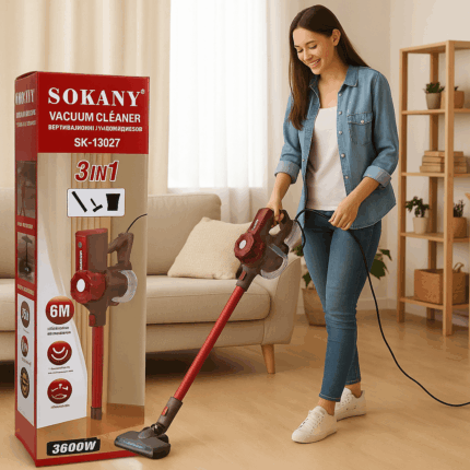 SOKANY 3u1 Štapni Usisivač